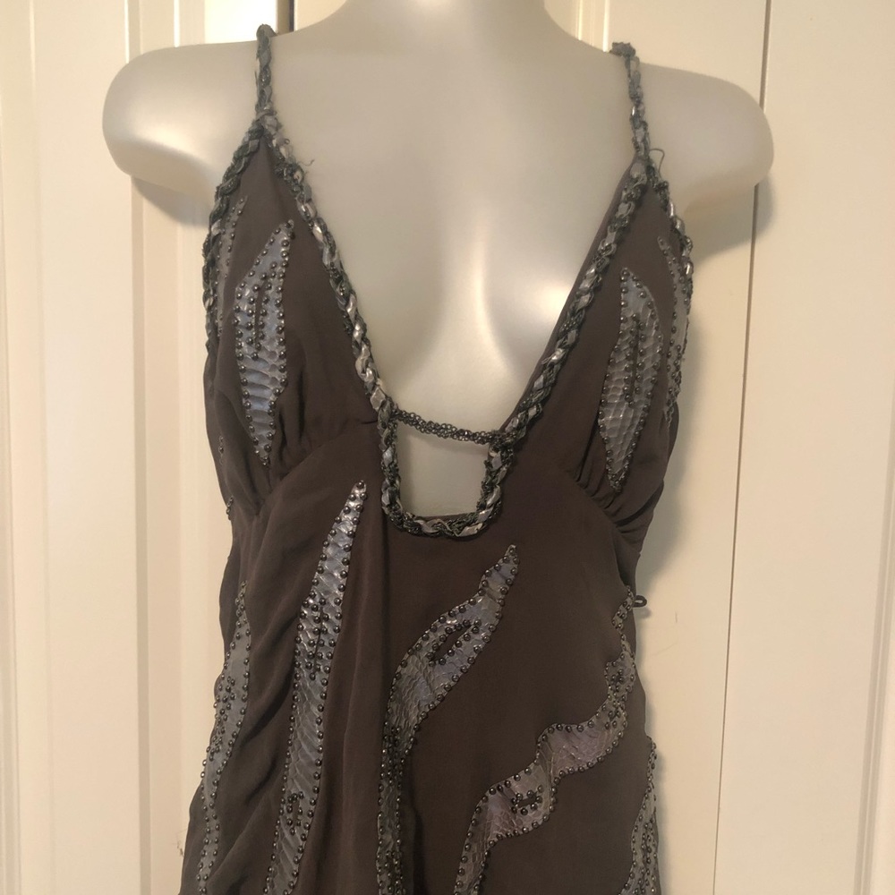 Sexy silk cami top
